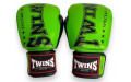 Боксерские перчатки TWINS Special BGVL3-2TA green black 14 oz Боксерские перчатки TWINS Special BGVL3-2TA green black 14 oz