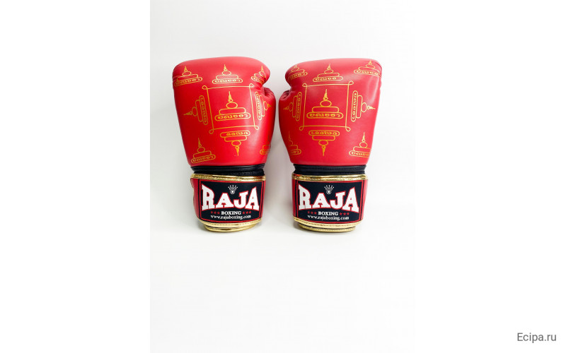 Боксерские перчатки Raja Snake red 10 oz