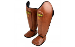 Защита голени Fairtex SP8 brown L