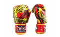 Боксерские перчатки Twins Special FBGVL3-52 Dragon red 10 oz Боксерские перчатки Twins Special FBGVL3-52 Dragon red 10 oz