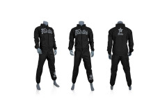 Костюм сауна Fairtex VS3 black gray 2XL