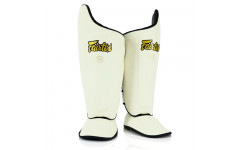 Защита голени Fairtex SP8 white M