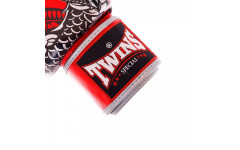 Боксерские перчатки Twins Special FBGVL3-52 Dragon red silver 10 oz Боксерские перчатки Twins Special FBGVL3-52 Dragon red silver 10 oz