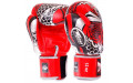 Боксерские перчатки Twins Special FBGVL3-52 Dragon red silver 16 oz