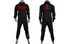 Костюм сауна Fairtex VS3 black red 2XL