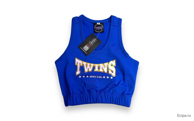 Женский Топ для тайского бокса Twins Special TSB-3 blue L
