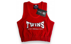 Женский Топ для тайского бокса Twins Special TSB-3 red M Женский Топ для тайского бокса Twins Special TSB-3 red M
