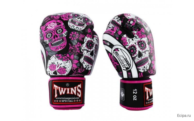 Боксерские перчатки Twins Special FBGVL3-53 pink 16 oz