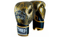 Боксерские перчатки TKB Snake Black gold 12 oz