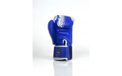 Боксерские перчатки TWINS Special FBGVL3-49 blue-white 16 oz Боксерские перчатки TWINS Special FBGVL3-49 blue-white 16 oz