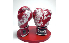 Боксерские перчатки TWINS Special FBGVL3-49 red white 14 oz Боксерские перчатки TWINS Special FBGVL3-49 red white 14 oz