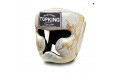 Боксерский шлем Top King Gold / White Snake Edition Head Guard M Боксерский шлем Top King Gold / White Snake Edition Head Guard M