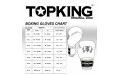 Боксерские перчатки Top King Boxing SUPER AIR STAR gold 10 oz