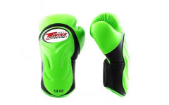 Боксерские перчатки BGVL6 black-green 10 oz Боксерские перчатки BGVL6 black-green 10 oz