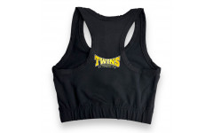 Женский Топ для тайского бокса Twins Special TSB-3 black XL Женский Топ для тайского бокса Twins Special TSB-3 black XL