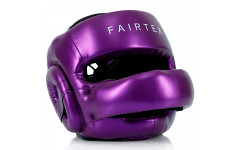 Шлем с бампером Fairtex HG17 violet M