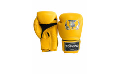 Боксерские перчатки Top King TKBSA yellow 10 oz