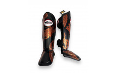 Защита голени Twins Special FSGL10-49 black brown - S Защита голени Twins Special FSGL10-49 black brown - S