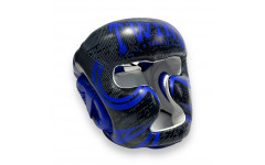 Шлем боксерский Twins Special FHGL3-TW5 black blue XL
