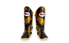 Защита голени Twins Special FSGL10-49 black gold - M