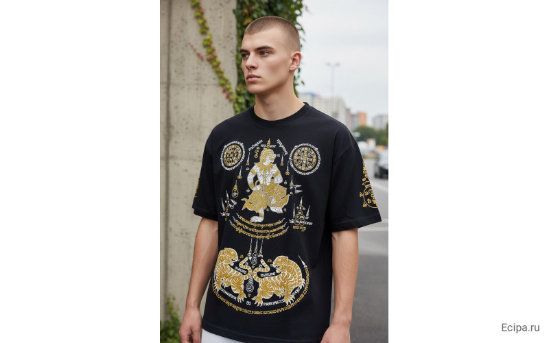 Футболка Тайский бокс Hanuman Gold 2XL