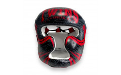 Шлем боксерский Twins Special FHGL3-TW5 black red L Шлем боксерский Twins Special FHGL3-TW5 black red L