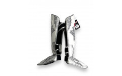Защита голени Twins Special FSGL10-49 white silver - M