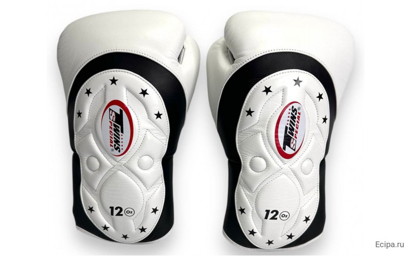 Боксерские перчатки Twins BGVL6 MK black white 12 oz