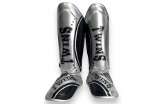 Защита голени Twins Special FSGL10-TW4 black silver L Защита голени Twins Special FSGL10-TW4 black silver L