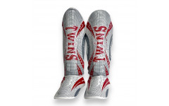 Защита голени Twins Special FSGL10-TW5 white red XL