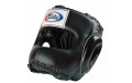 Шлем для бокса Fairtex с бампером HG4 black L Шлем для бокса Fairtex с бампером HG4 black L