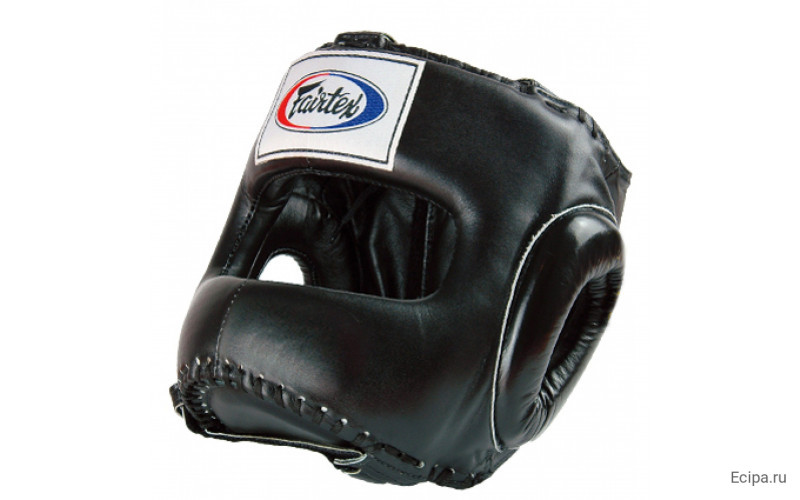 Шлем для бокса Fairtex с бампером HG4 black L