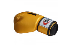 Боксерские перчатки Fairtex BGV19 gold 14 oz