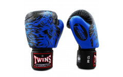 Боксерские перчатки Twins Special FBGVL50 blue 16 oz Боксерские перчатки Twins Special FBGVL50 blue 16 oz