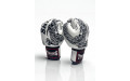 Боксерские перчатки TWINS FBGVL3-49 white black 14 oz
