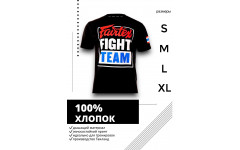 Футболка Fairtex TST51 black blue L
