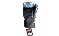 Боксерские перчатки Twins FBGVL3-58 (Кабуки) gray 16 oz