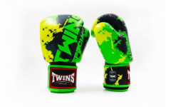 Боксерские перчатки Twins FBGVL3-61 green 10 oz Боксерские перчатки Twins FBGVL3-61 green 10 oz
