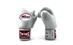 Боксерские перчатки Twins Special BGVL3 silver 14 oz Боксерские перчатки Twins Special BGVL3 silver 14 oz
