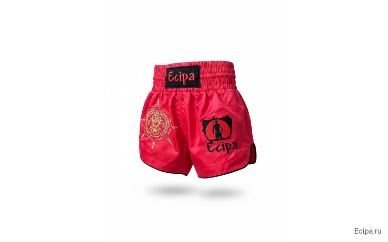 Шорты для Muay Thai Ecipa Fighter red XL