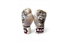 Боксёрские перчатки Raja White Tiger 14 oz
