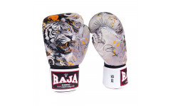 Боксёрские перчатки Raja White Tiger 14 oz