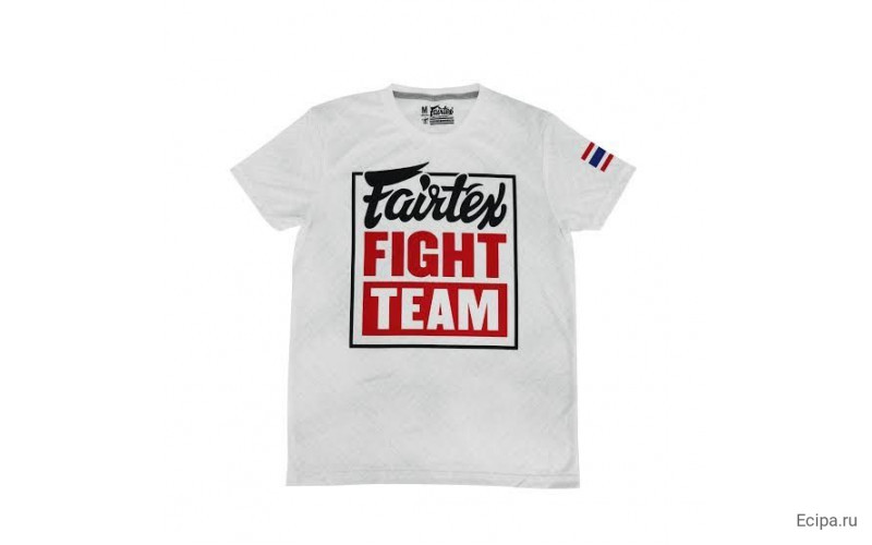 Футболка Fairtex TST51 white red XL