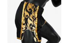 Шорты для бокса Fairtex BSG1 black gold M Шорты для бокса Fairtex BSG1 black gold M