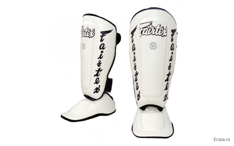 Защита голени Fairtex SP7 White L